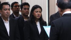 Ket. Foto: Detik-detik Wakil Bupati Kupang, Aurum Obe Titu Eki S. Ars., M. Ars di Lantik Sebagai Ketua Pengurus Persatuan Bulu Tangkis Seluruh Indonesia (PBSI) Kabupaten Kupang.