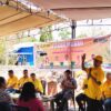 Ket. Foto: Ketua DPD II Partai Golkar Kabupaten Kupang, Daniel Taimenas, S. H saat Menyampaikan Sambutannya.