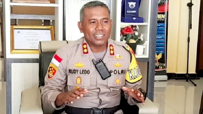 Ket. Foto: Kepala Kepolisian Resor (Polres) Kupang, AKBP Rudy Junus Jacob Ledo, S. I. K., S. H.