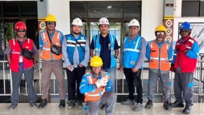 Ket. Foto: PLN Kupang Siaga Amankan Listrik saat Kunjungan 3 Menteri di Batas RI-RDTL.