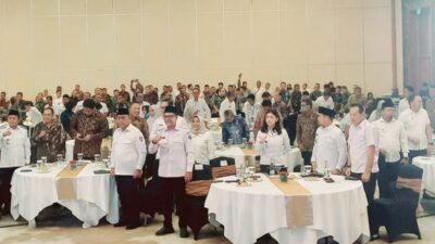 Ket. Foto: Wakil Bupati Kupang, Aurum Obe Titu Eki, S. Ars., M. Ars saat Menghadiri Rapat Koordinasi (Rakor) Nasional Sinkronisasi Tata Ruang Pertahanan, bertempat di Hotel Shangri-La Surabaya.