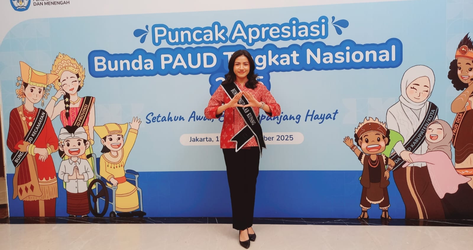 Ket. Foto: Wakil Bupati Kupang, Aurum Obe Titu Eki, S.Ars., M. Ars.