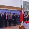 Ket. Foto: Pembacaan Sumpah dan Janji oleh Bupati Kupang, Yosef Lede, S. H kepada para Jabatan Fungsional yang di Lantik dan di Kukuhkan.