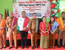 Hadiri Natal SMAK Negeri Kupang dan SMPTK Tarus, Bupati Kupang Sebut Perayaan Natal Bukan Sekedar Seremoni