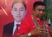 Keterangan: Nelson Obed Matara, S.IP., M.Hum usai Musancab PAC DPC PDI Perjuangan.