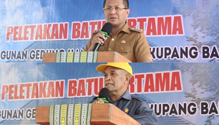 Kantor Camat Kupang Barat dan Amarasi Barat Mulai di Bangun