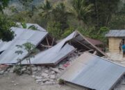 Keterangan: Rumah Warga yang Terdampak Gempa Bumi.