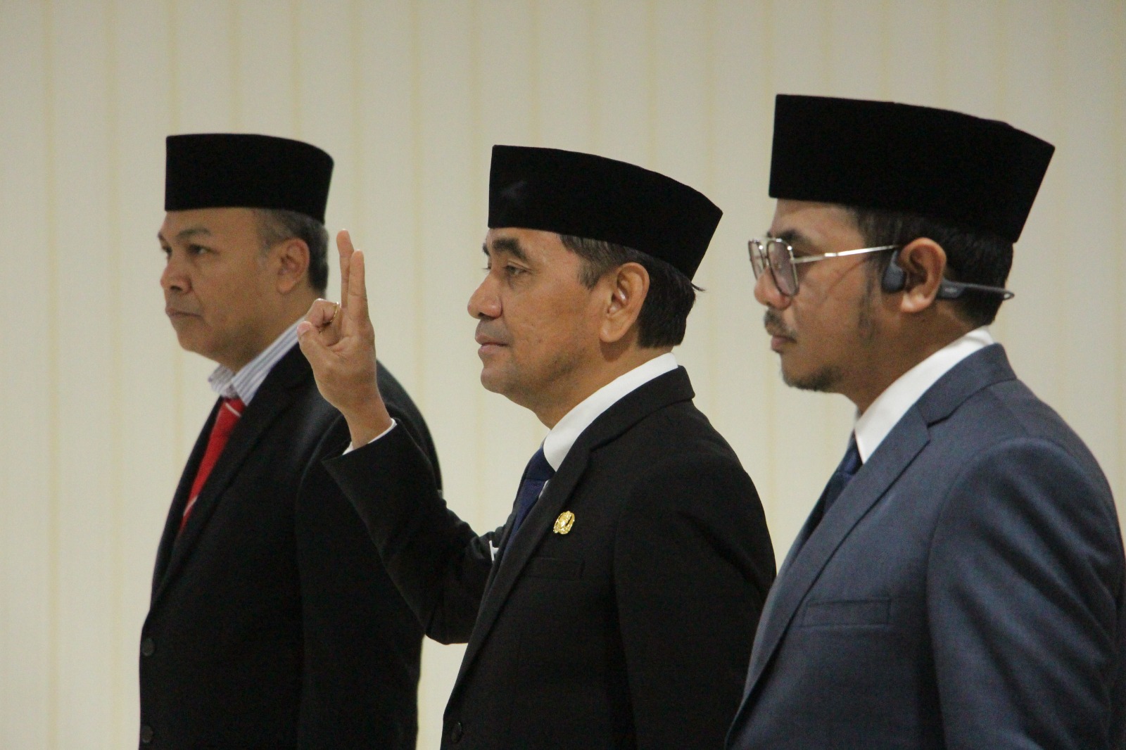 Keterangan: Pelantikan Sekretaris Daerah Provinsi NTT, Fransiskus Sales Sodo. (Tengah).