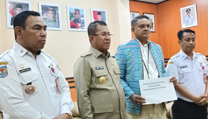 Pemkab Kupang Peduli Warga Terdampak Bencana Gempa Flores dan Kucurkan Rp500 Juta