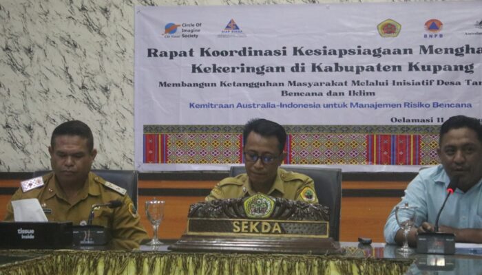 Pemkab Kupang Mulai Gelar Rakor Siaga Kekeringan