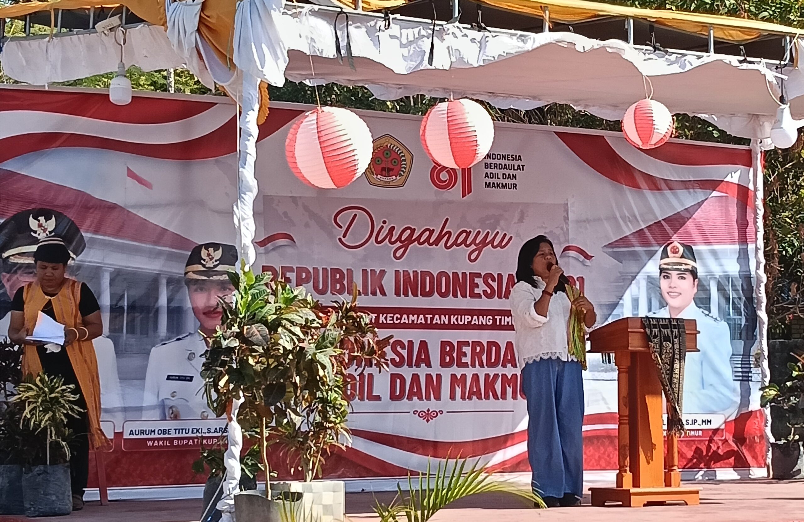 Keterangan: Ketua DPC PDI-P Kabupaten Kupang, Dessy Ballo Foeh.