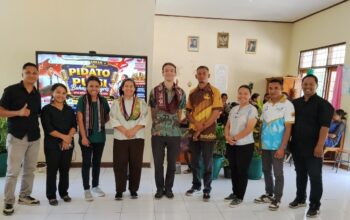 Meriahkan HUT RI Ke-81, UPTD SMP 4 Taebenu Gelar Lomba Pidato dan Puisi Bahasa Inggris