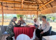 Kapolres Kupang Silaturahmi dengan Komandan Batalyon Infanteri 743/PSY Naibonat
