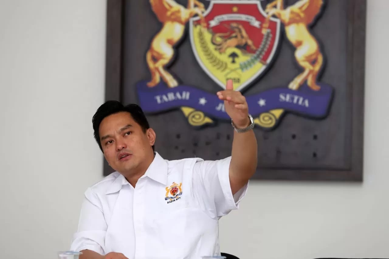 Keterangan: Ketua Kamar Dagang dan Industri (Kadin) Propinsi NTT, Boby Liyanto.