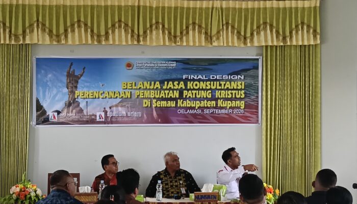 Patung Kristus Memberkati di Semau akan Segera di Bangun