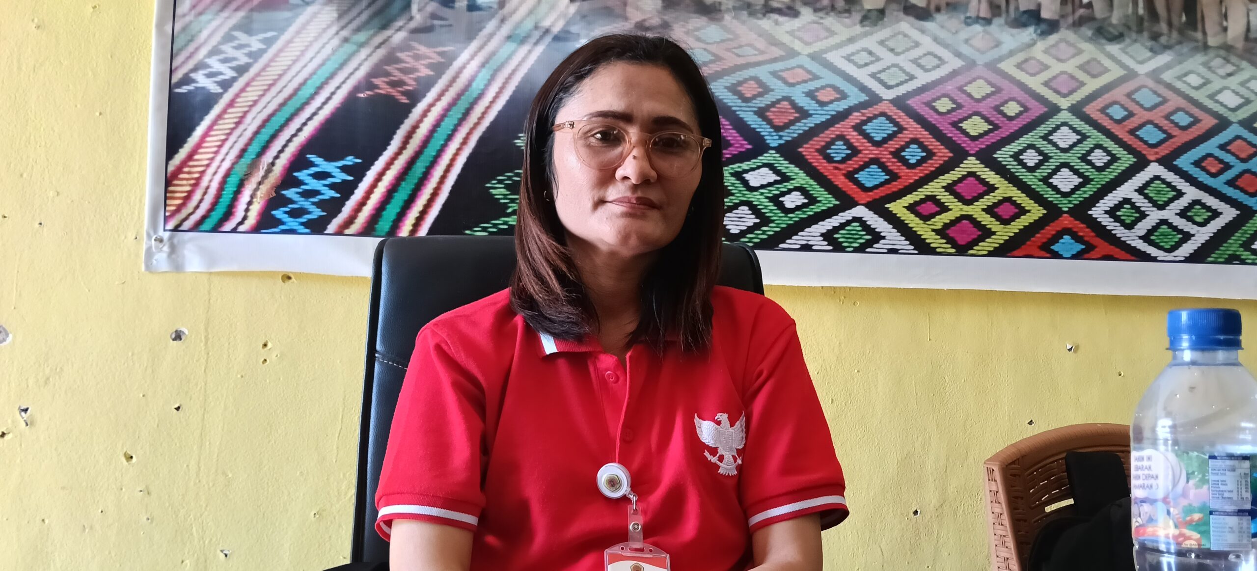 Keterangan: Kepala Sekolah UPTD SD Inpres Noelbaki, Armada M. Anin, S.Pd.