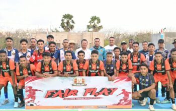 Bupati Kupang Buka Turnamen Futsal Uih Tiuh Tuan di Semau Selatan