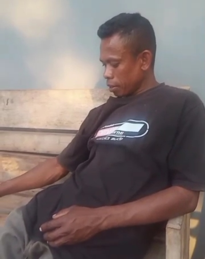 Keterangan: Diduga Korban yang Melompat dari KMP. Kalibodri ke Laut.