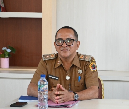 Keterangan: Kepala Badan Pendapatan Daerah (BAPENDA) Kabupaten Kupang, Alfons A. A. Ganggas, S.Sos, M.Si.