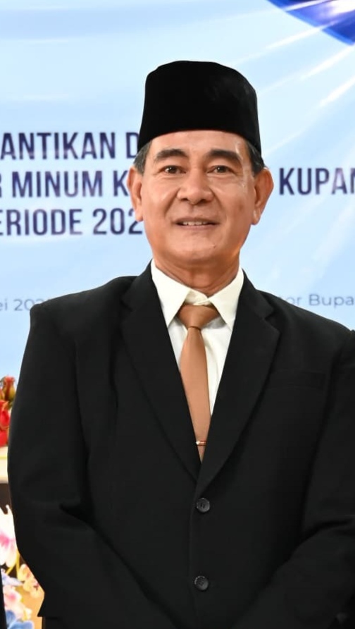 Keterangan: Direktur Perusahaan Umum Daerah (Perumda) Air Minum Tirtha Lontar Kabupaten Kupang, Jony Benny Sualiman, S.Os., M. Si.