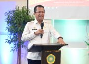 Keterangan: Bupati Kupang, Yosef Lede S.H saat Menyampaikan Sambutannya.