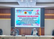 Keterangan: Bupati Kupang, Yosef Lede saat membuka Pendidikan dan Pelatihan Bakal Calon (Balon) Kepala Sekolah (Diklat BCKS) Lingkup Pemerintah Kabupaten Kupang Tahun 2026.