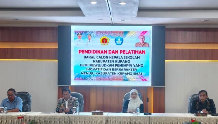 Pemkab Kupang Gelar Diklat Balon Kepsek Secara Mandiri dengan Dukungan APBD TA 2026