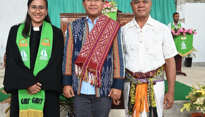 Bupati Kupang Nyatakan Komitmen Dukung Pembangunan Gereja Imanuel Hausisi